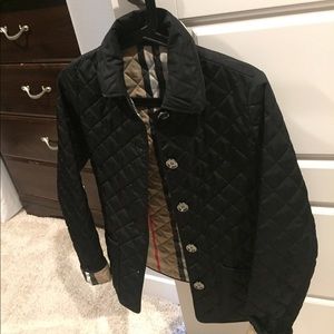 Burberry jacket size 12Y
